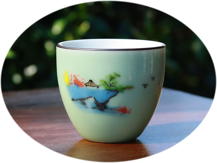 Fine China Gong Fu tea cup F